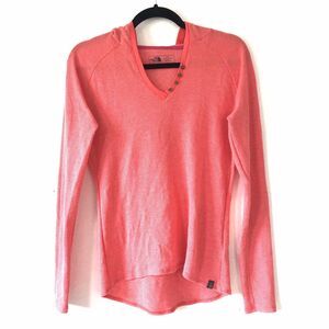 The North Face Women’s Thermal Waffle Knit Hooded Jersey Top Undershirt